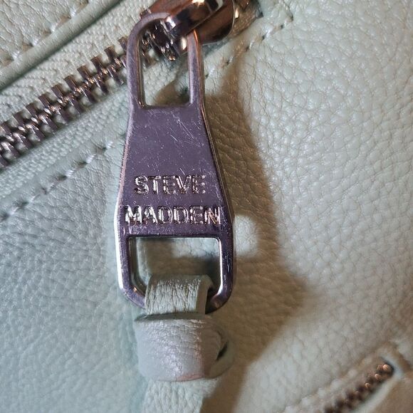 Steve Madden Mint Crossbody Bag Mint Green Silver accents - Picture 6 of 10